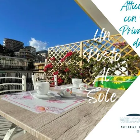 Wh - Un Posto Al Sole - Attico Monolocale Con Parcheggio Gratuito - 5 Minuti Dal Centro - Wifi * Sanremo